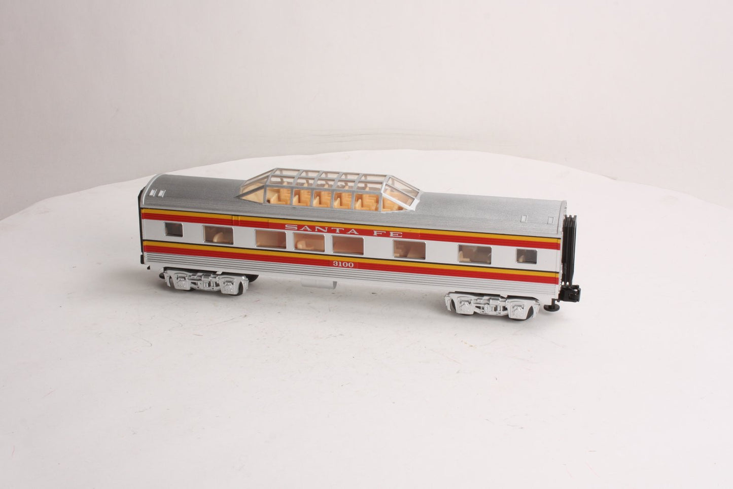 Lionel 6-35257 O Gauge Santa Fe Vista Dome Car #3100