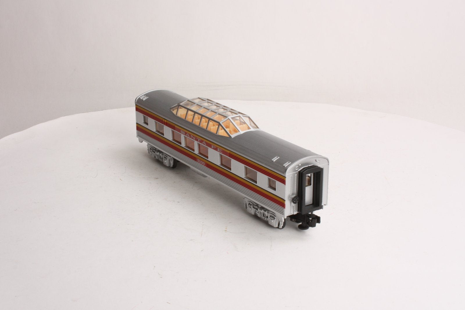 Lionel 6-35257 O Gauge Santa Fe Vista Dome Car #3100
