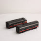 Athearn G22090 HO SP/Black Widow Modernized F7 A/B Diesel Locomotive #6375,#8080