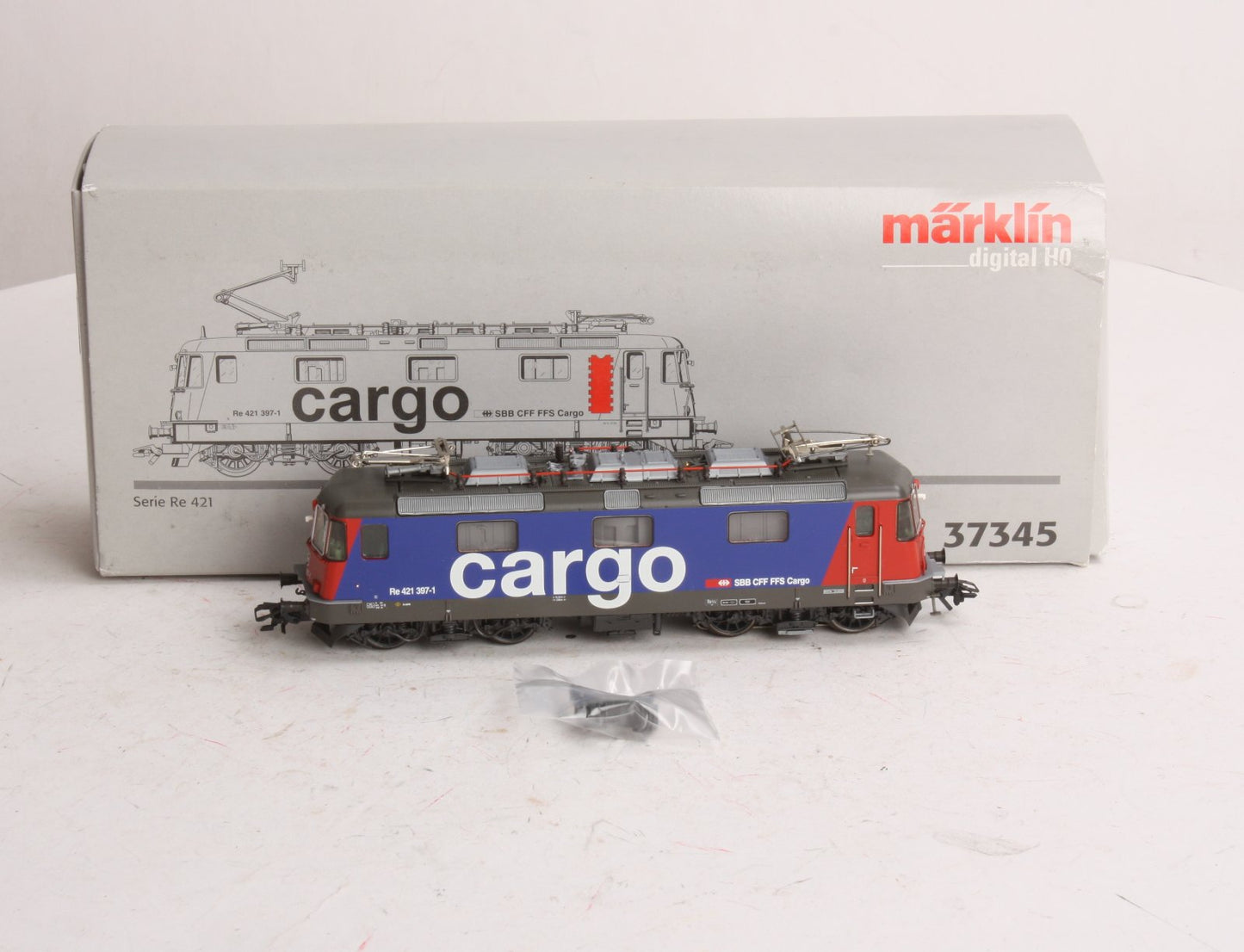 Marklin 37345 HO Scale SBB Cargo Powered Electric Locomotive #397-1