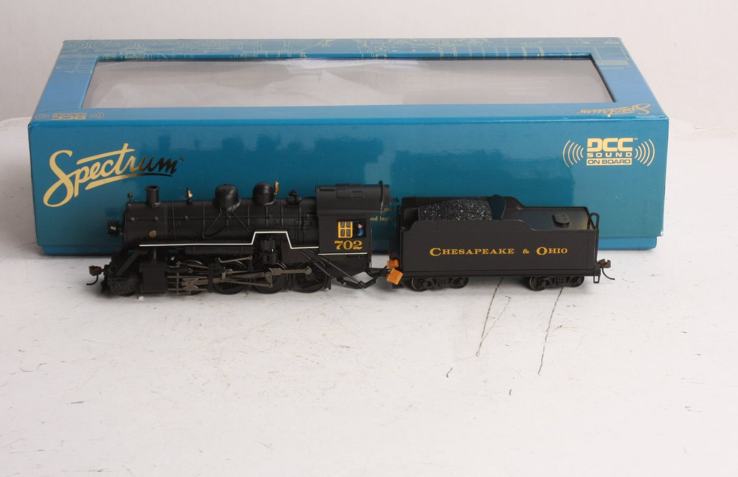 Bachmann 84506 HO Chesapeake & Ohio 2-8-0 Steam Loco w/DCC & Sound #702