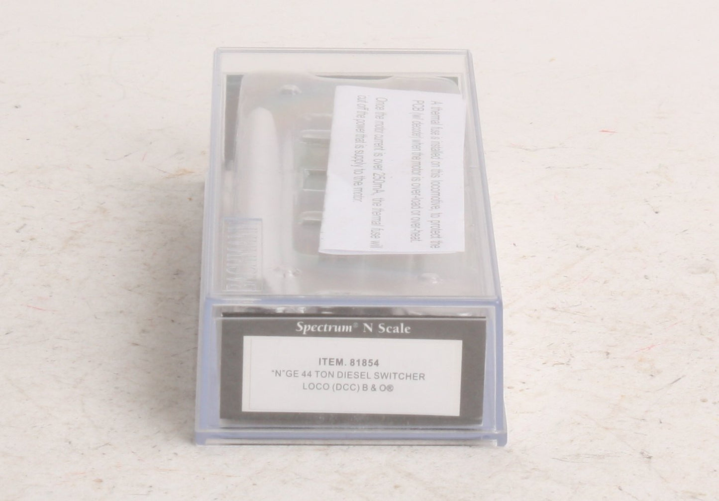 Bachmann Spectrum 81854 N Scale Baltimore & Ohio 44 Ton Diesel Switcher w/DCC