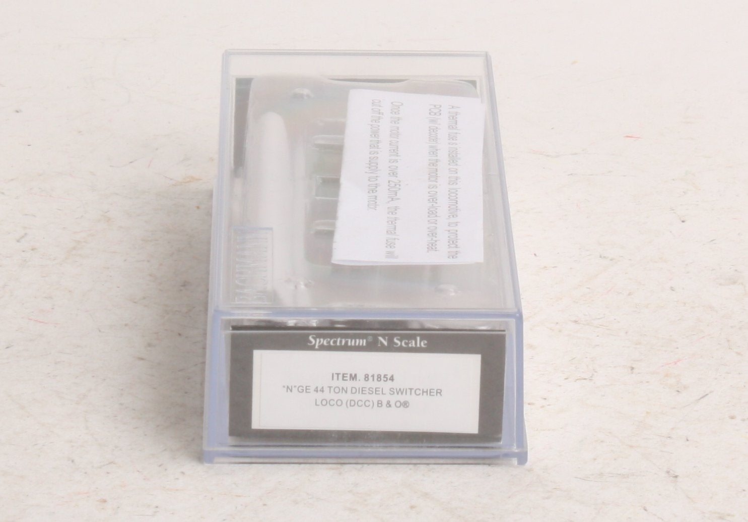 Bachmann Spectrum 81854 N Scale Baltimore & Ohio 44 Ton Diesel Switcher w/DCC