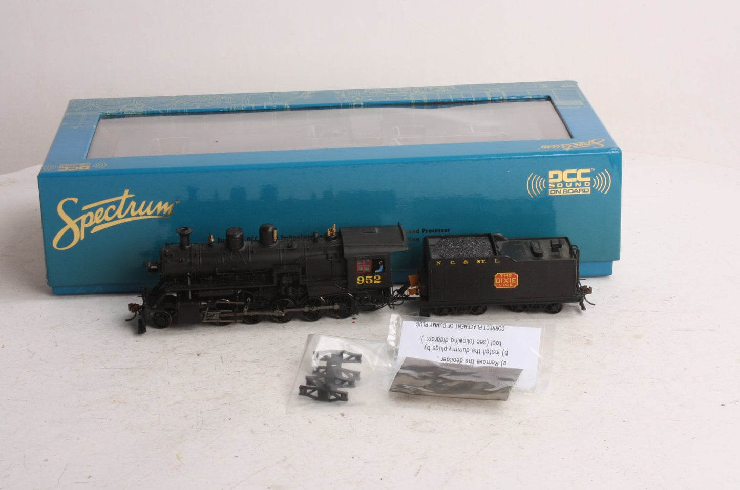 Bachmann 84305 NC&StL 2-10-0 Russian Decapod w/DCC & Sound #952