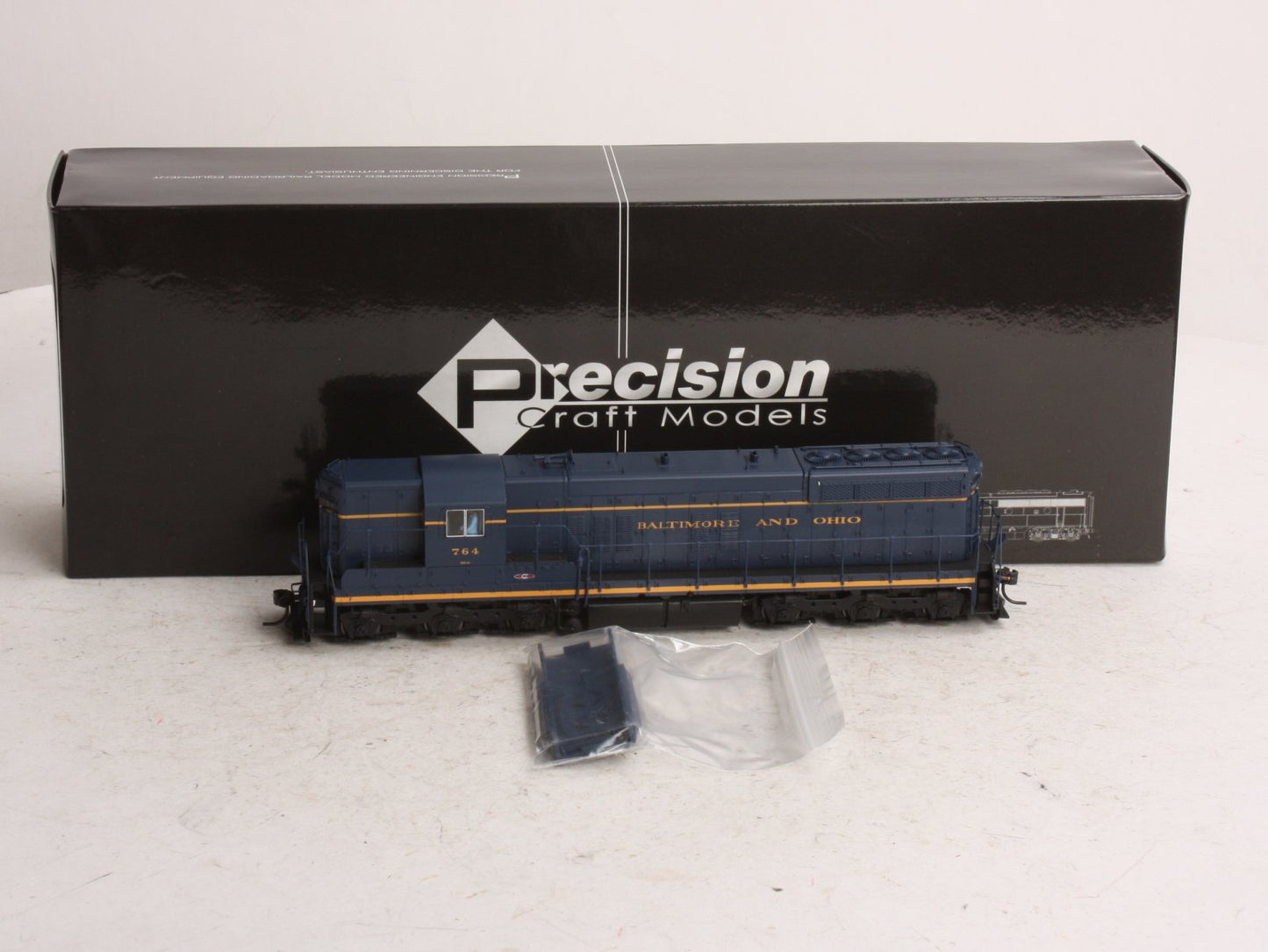 Precision Craft Models 205 B&O EMD SD-7 Diesel #764 w/DCC/Sound