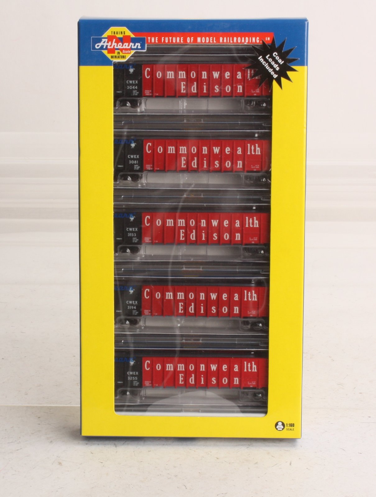 Athearn 11764 N Commonwealth Edison Thrall Gondola with Load #2 (5)