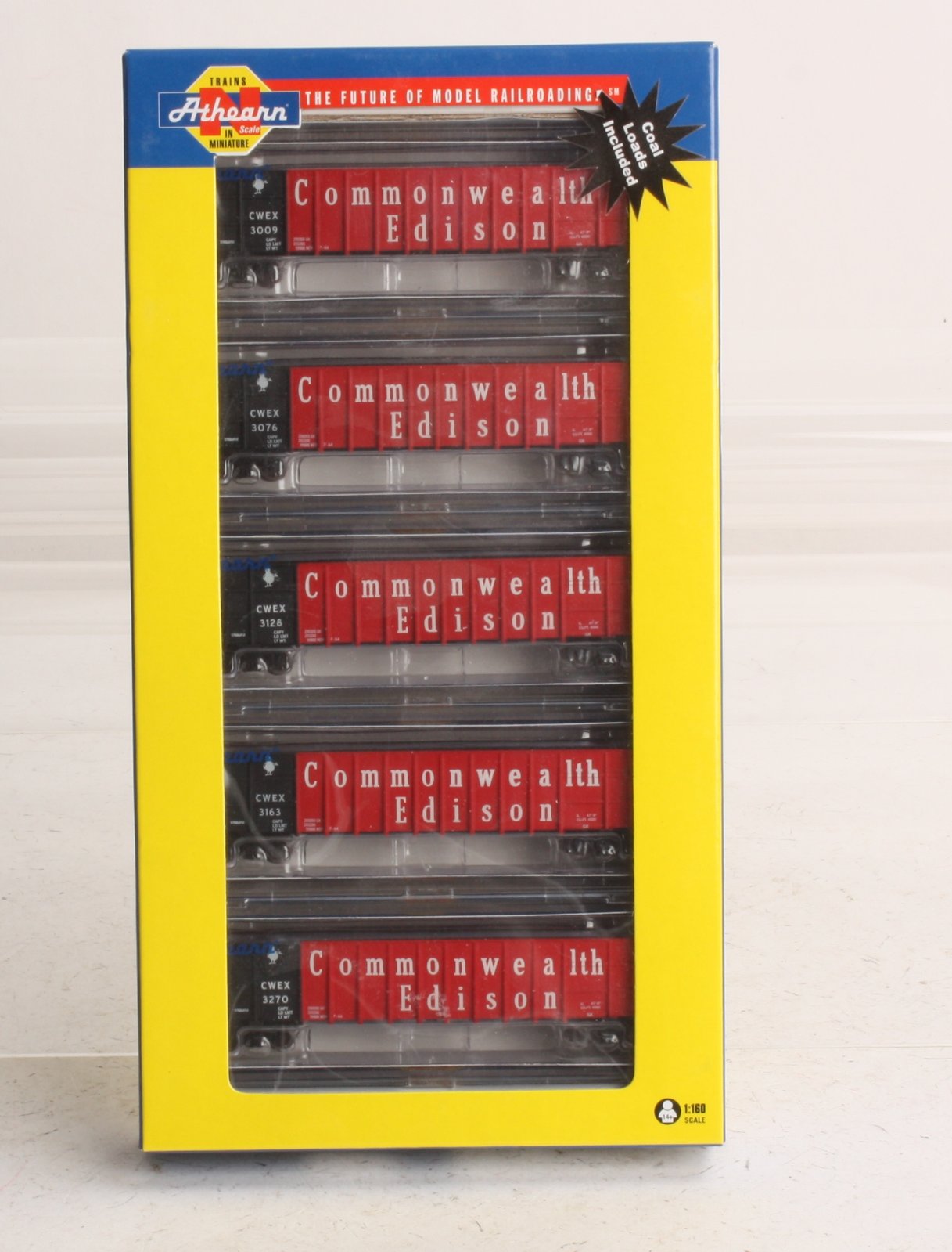Athearn 11763 N Commonwealth Edison Thrall Gondola with Load #1 (5)