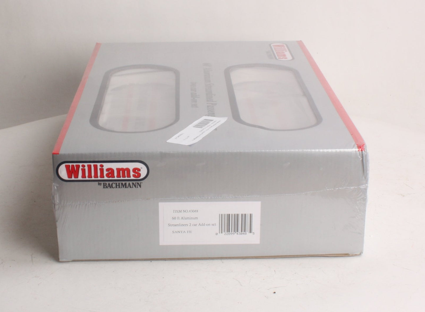 Williams 43048 Santa Fe 60 Ft. Streamline Passenger 2-Pack