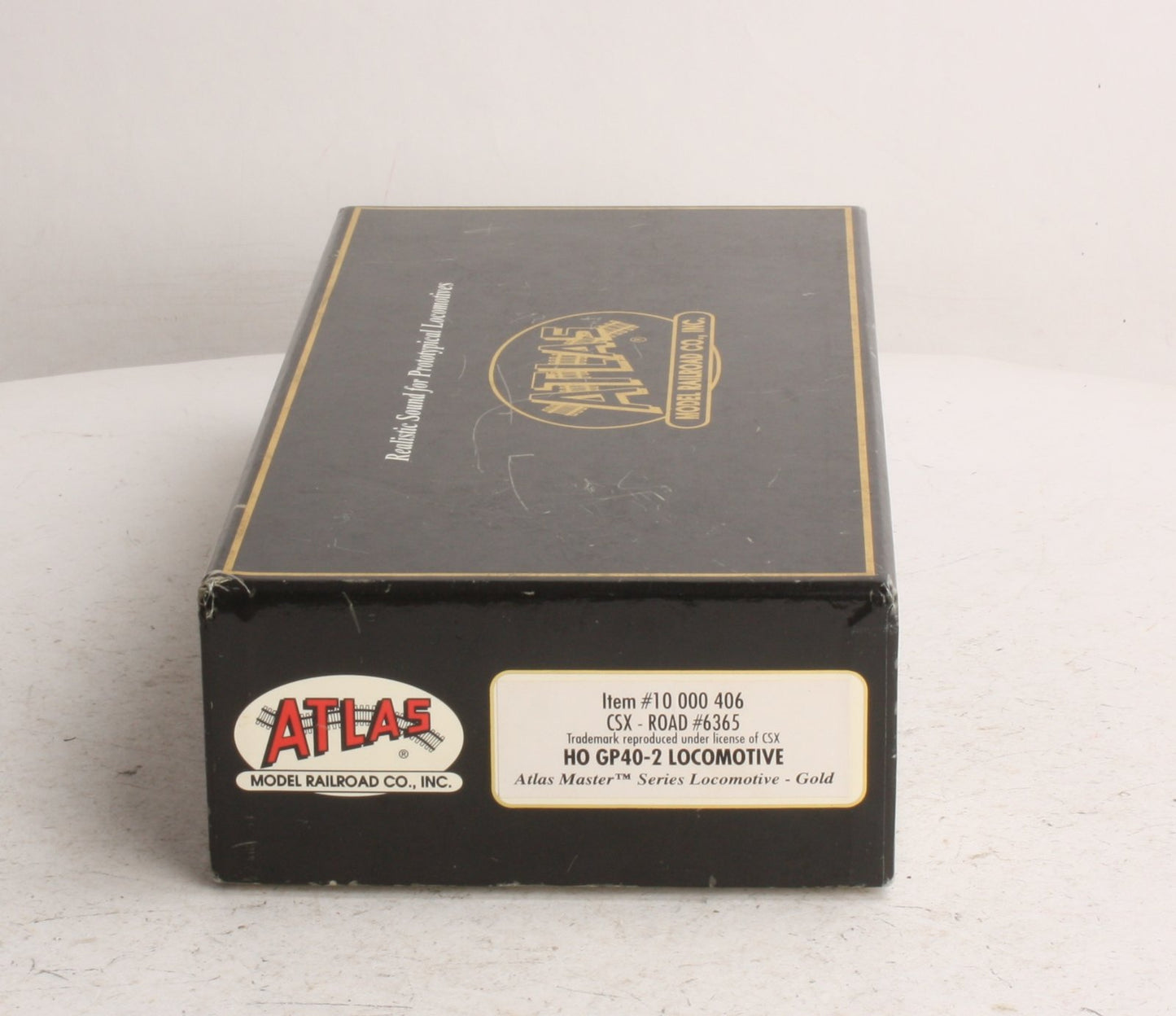 Atlas 10000406 CSX GP40-2 Phase I w/DCC & Sound #6365