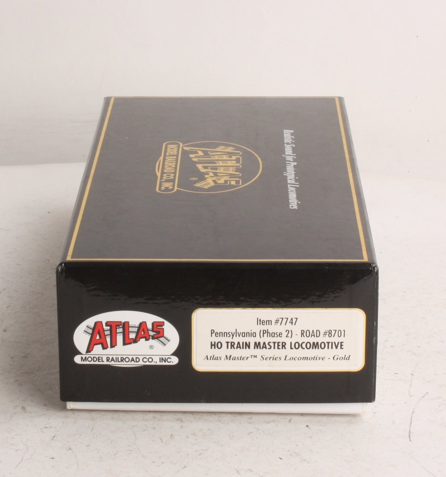Atlas 7747 HO Scale Pennsylvania TrainMaster w/Sound #8701