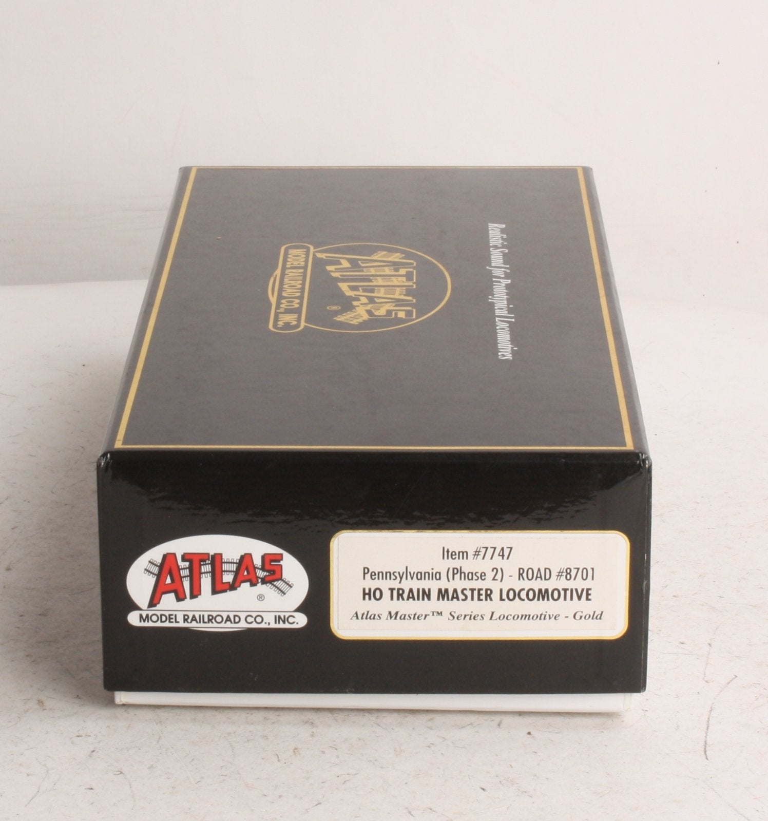 Atlas 7747 HO Scale Pennsylvania TrainMaster w/Sound #8701