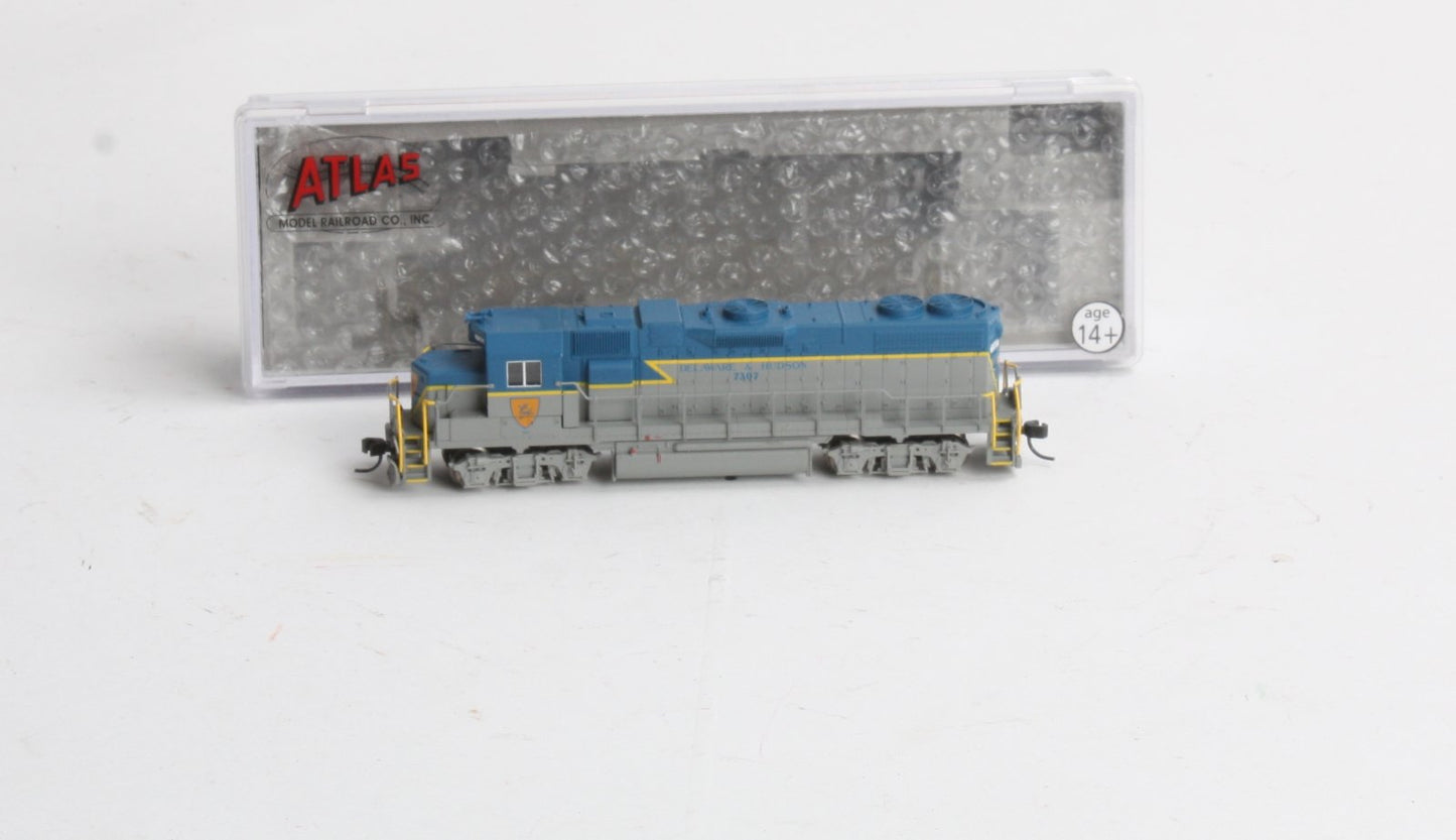Atlas 47651 N Scale Delaware & Hudson GP38-2 Diesel Locomotive #7307