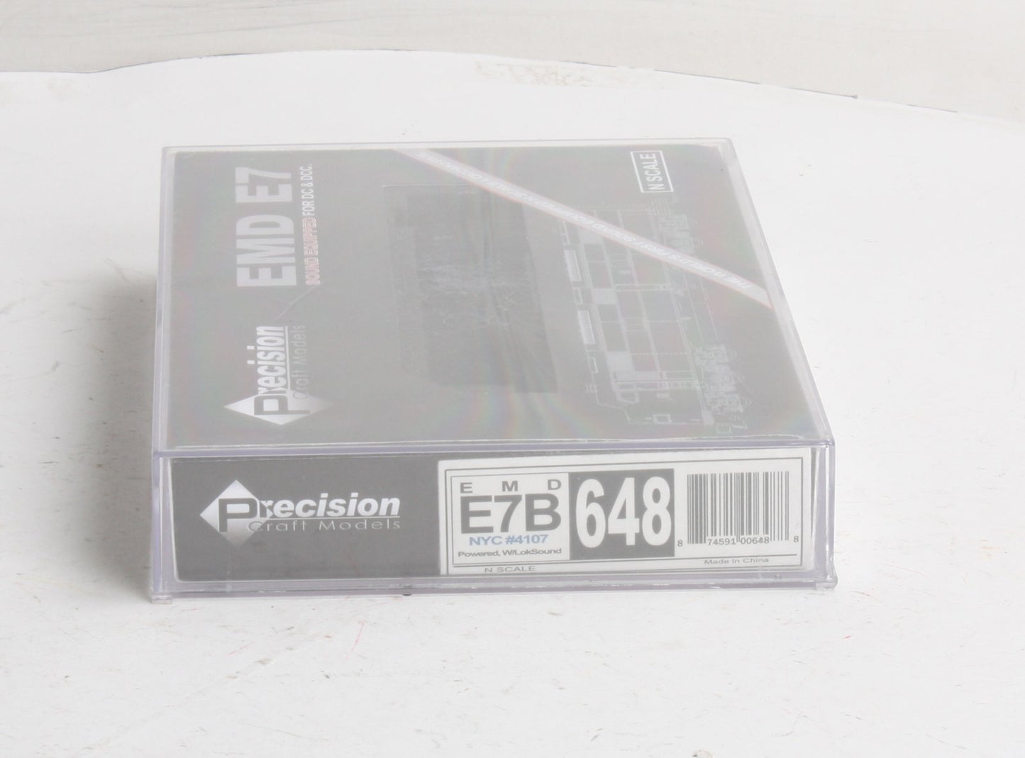 Precision Craft Models 648 NYC Powered E-7 B-unit Diesel w/Loksound