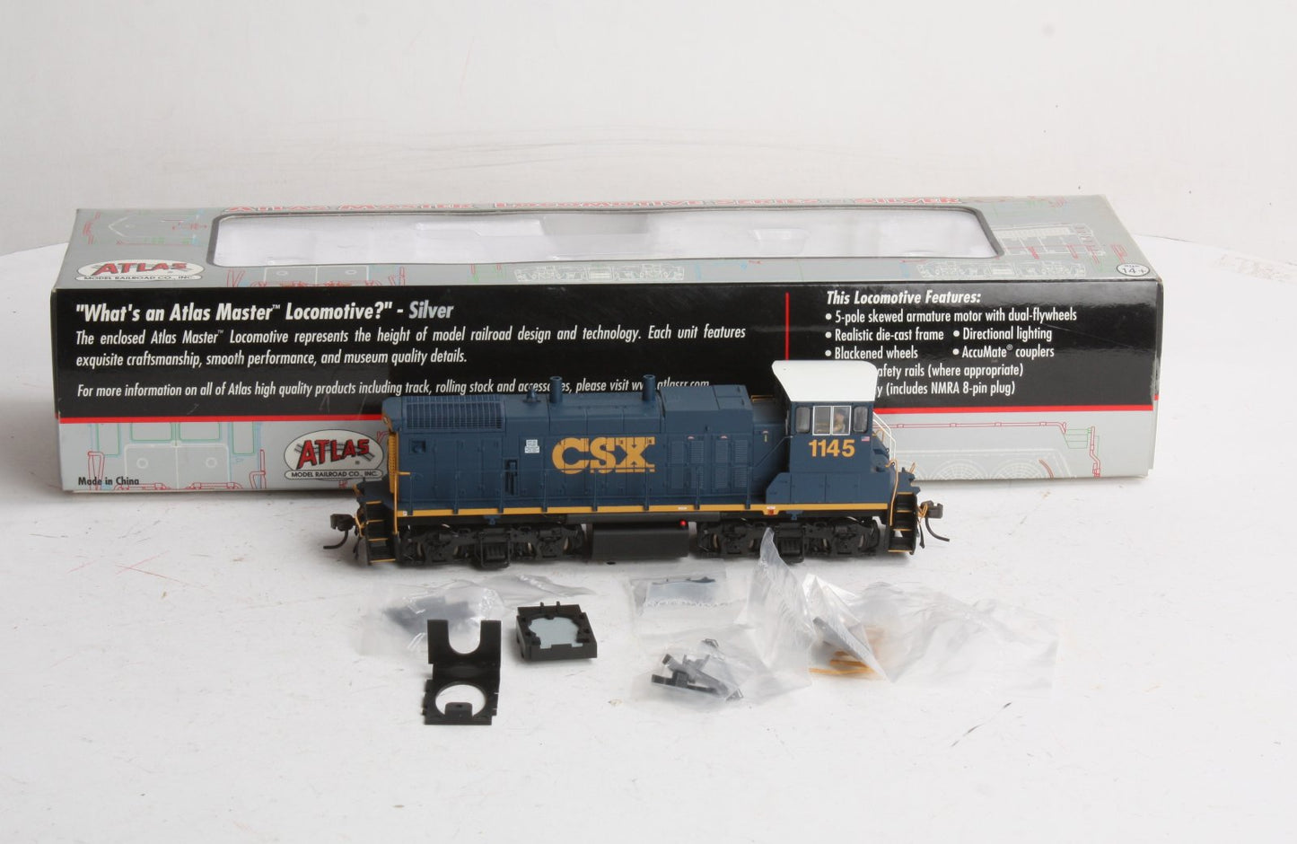 Atlas 9966 CSX MP15DC #1145 w/DCC