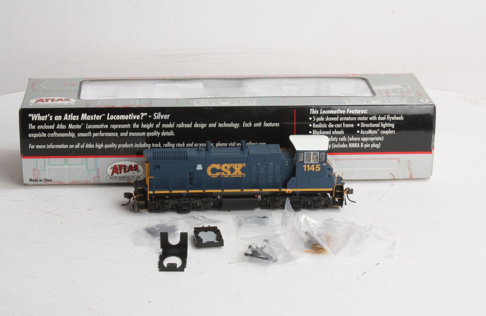Atlas 9966 CSX MP15DC #1145 w/DCC