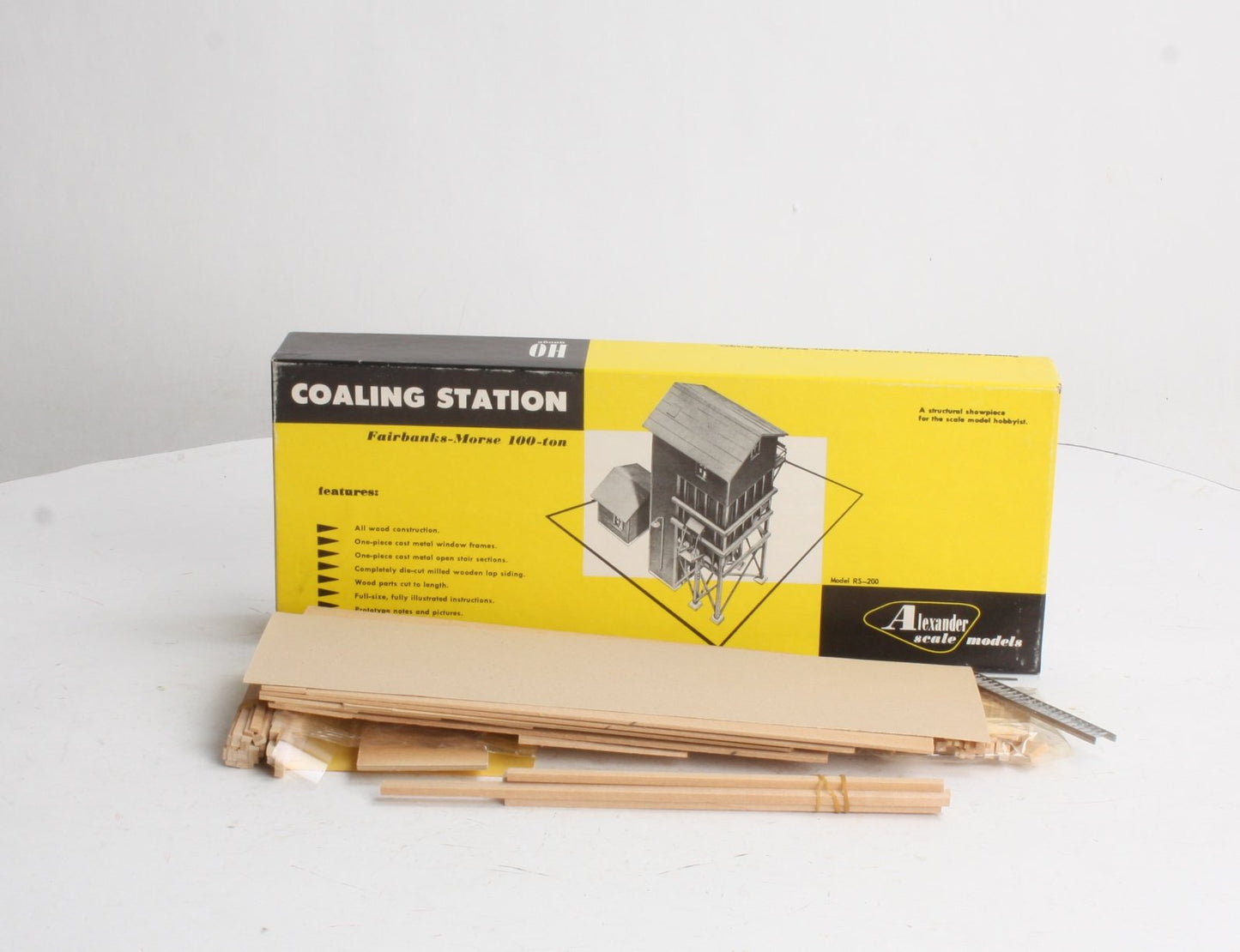 Alexander Scale RS-200 HO Scale Coaling Station Kit