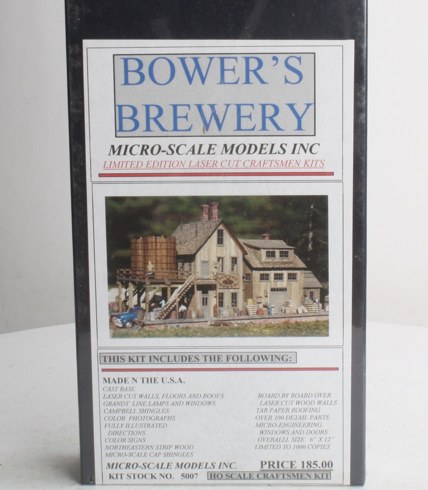 Micro-Scale Models 5007 HO Scale Bower's Brewery Kit