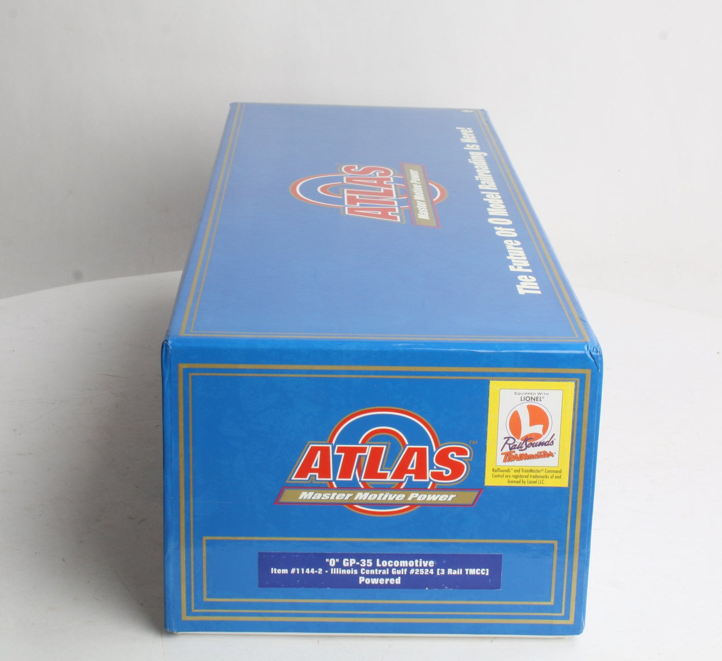 Atlas 1144-2 O Illinois Central Gulf Powered GP-35 Diesel with TMCC #2524