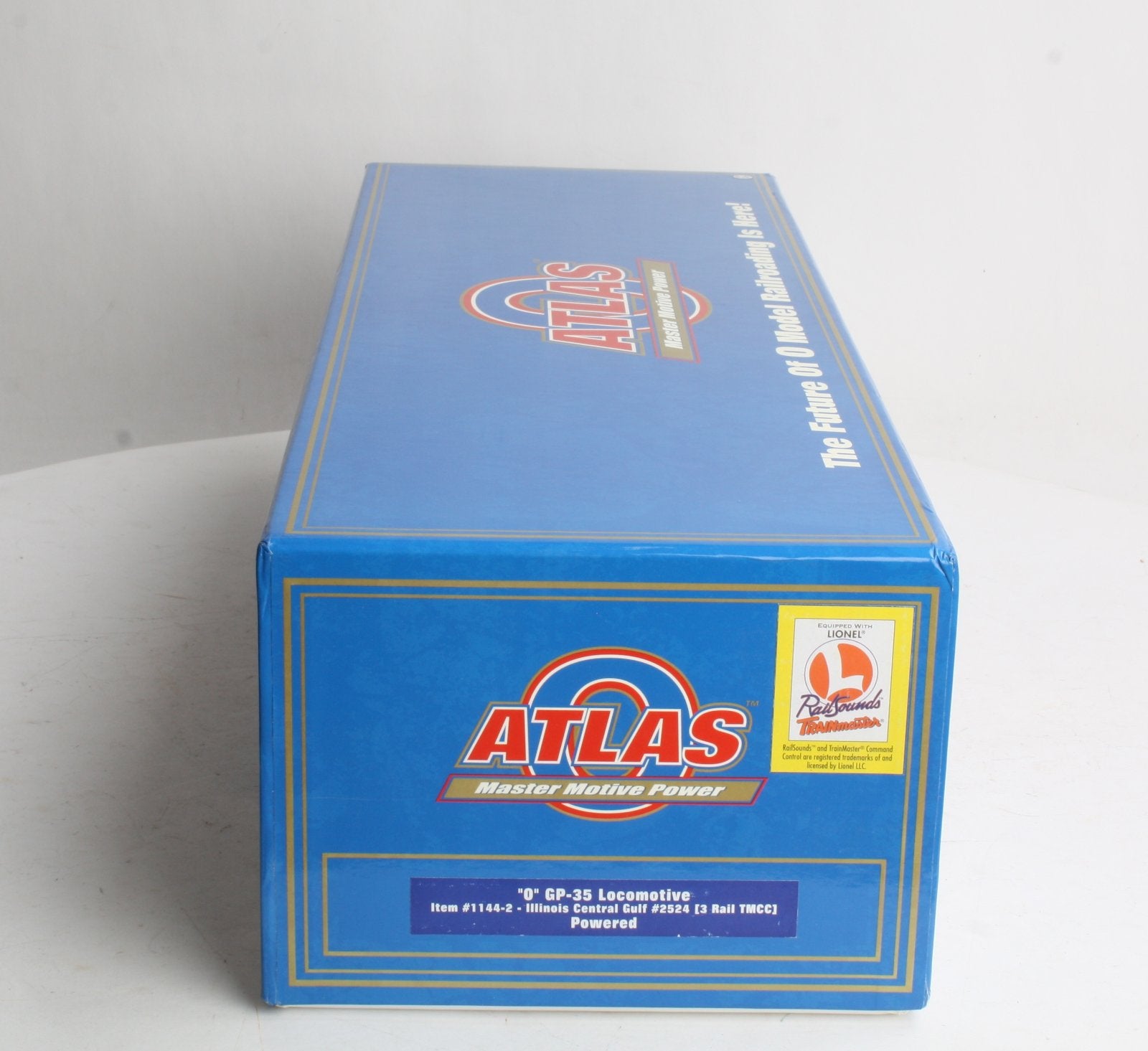 Atlas 1144-2 O Illinois Central Gulf Powered GP-35 Diesel with TMCC #2524
