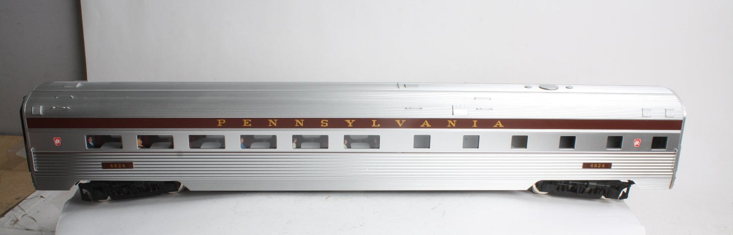USA Trains R312205 G PRR "Congressional" Extruded Aluminium Diner Car #4624