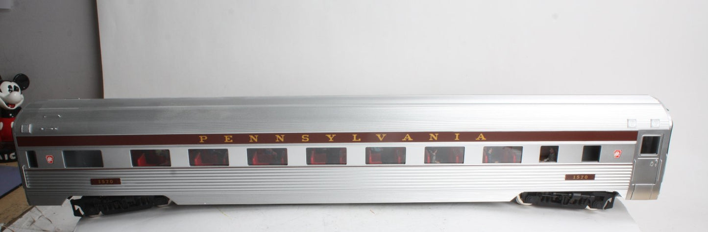 USA Trains R312208 G PRR "Congressional" Extruded Aluminium Coach Car #3