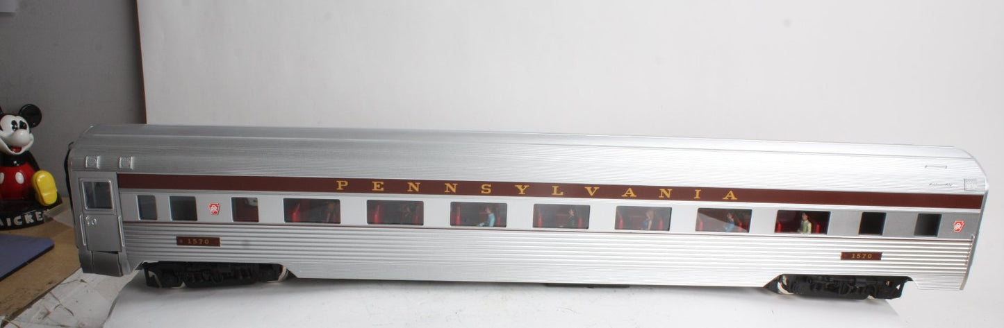 USA Trains R312208 G PRR "Congressional" Extruded Aluminium Coach Car #3