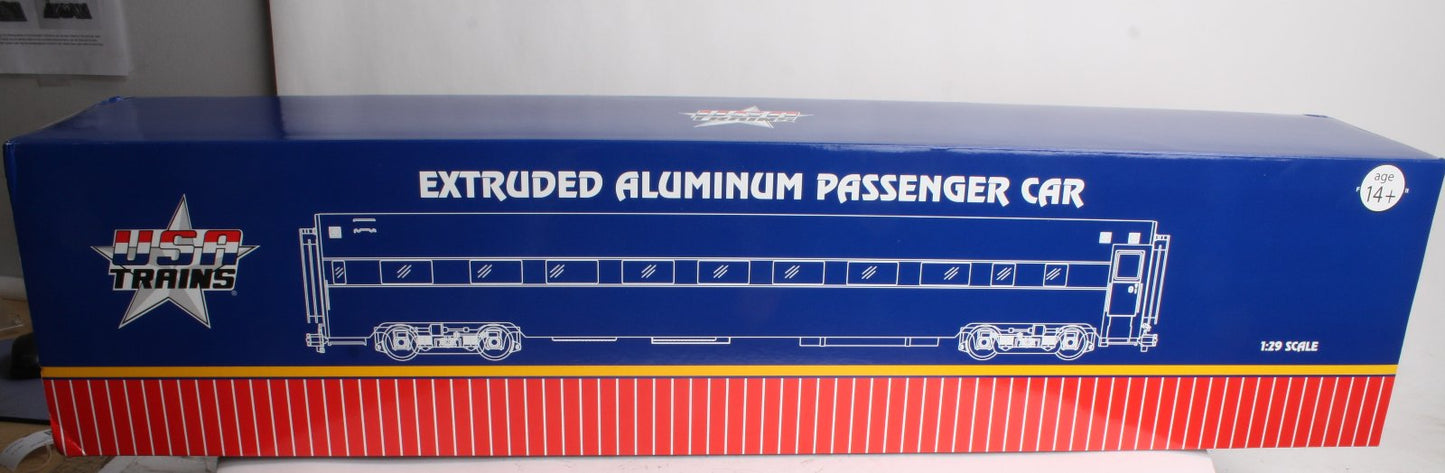 USA Trains R312200 G PRR Congressional Extruded Aluminium Observation Cars #7126