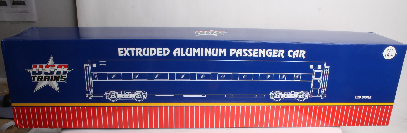 USA Trains R312200 G PRR Congressional Extruded Aluminium Observation Cars #7126