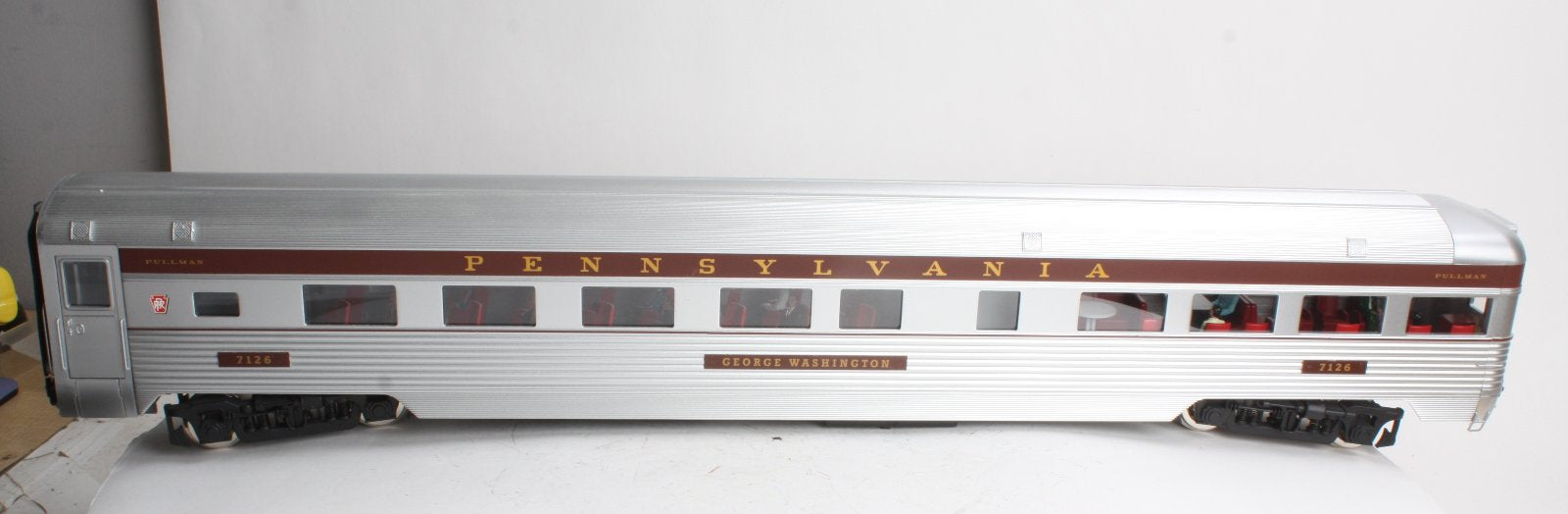 USA Trains R312200 G PRR Congressional Extruded Aluminium Observation Cars #7126