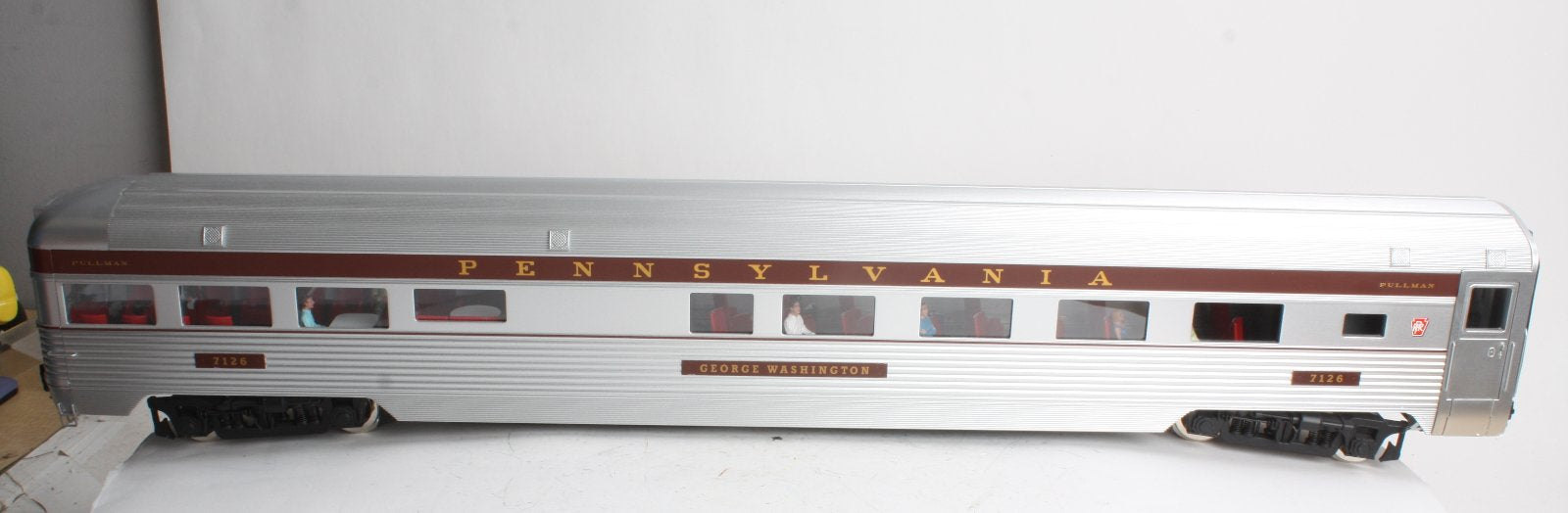 USA Trains R312200 G PRR Congressional Extruded Aluminium Observation Cars #7126