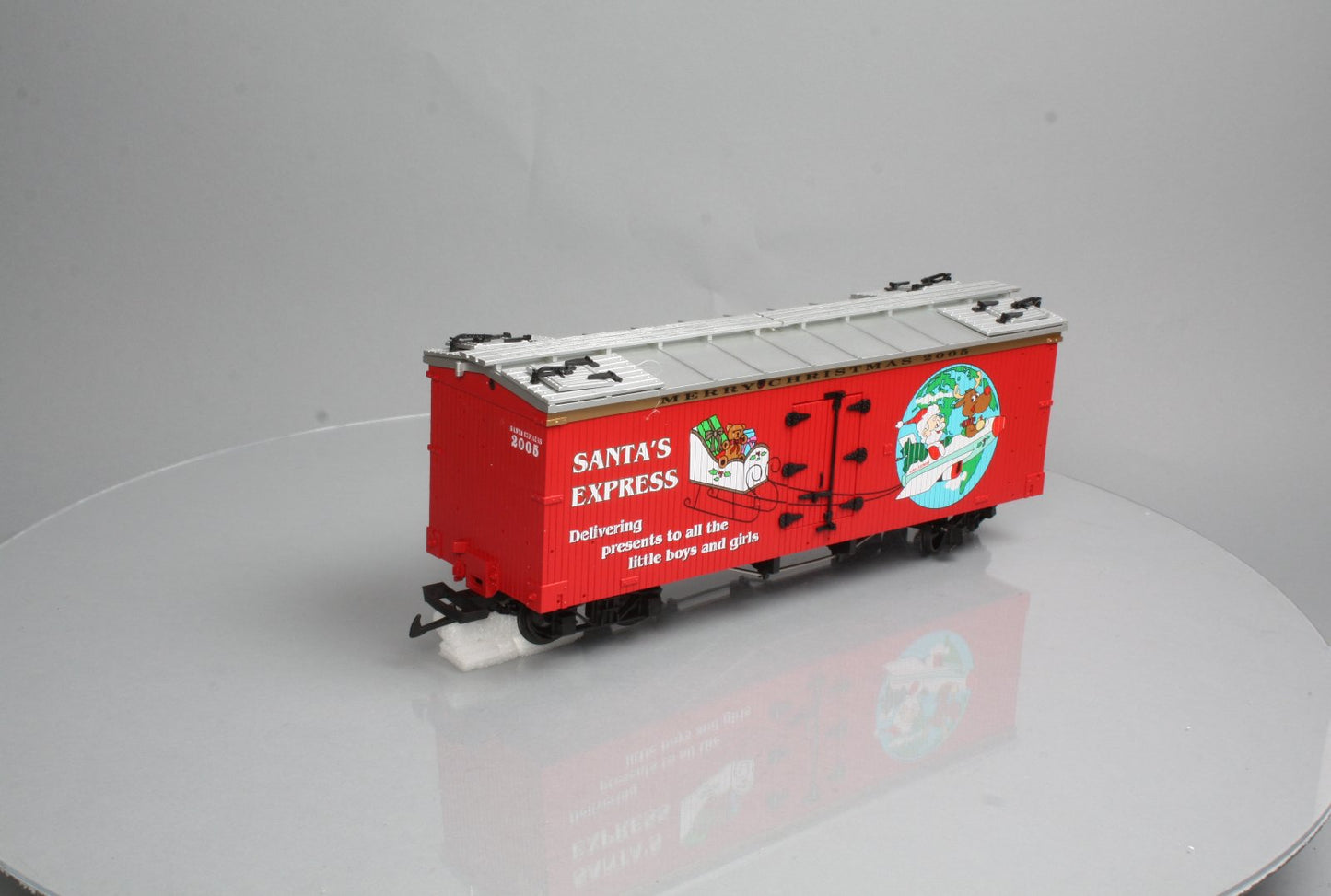 USA Trains 13023 G 2005 Christmas Refrigerator Car