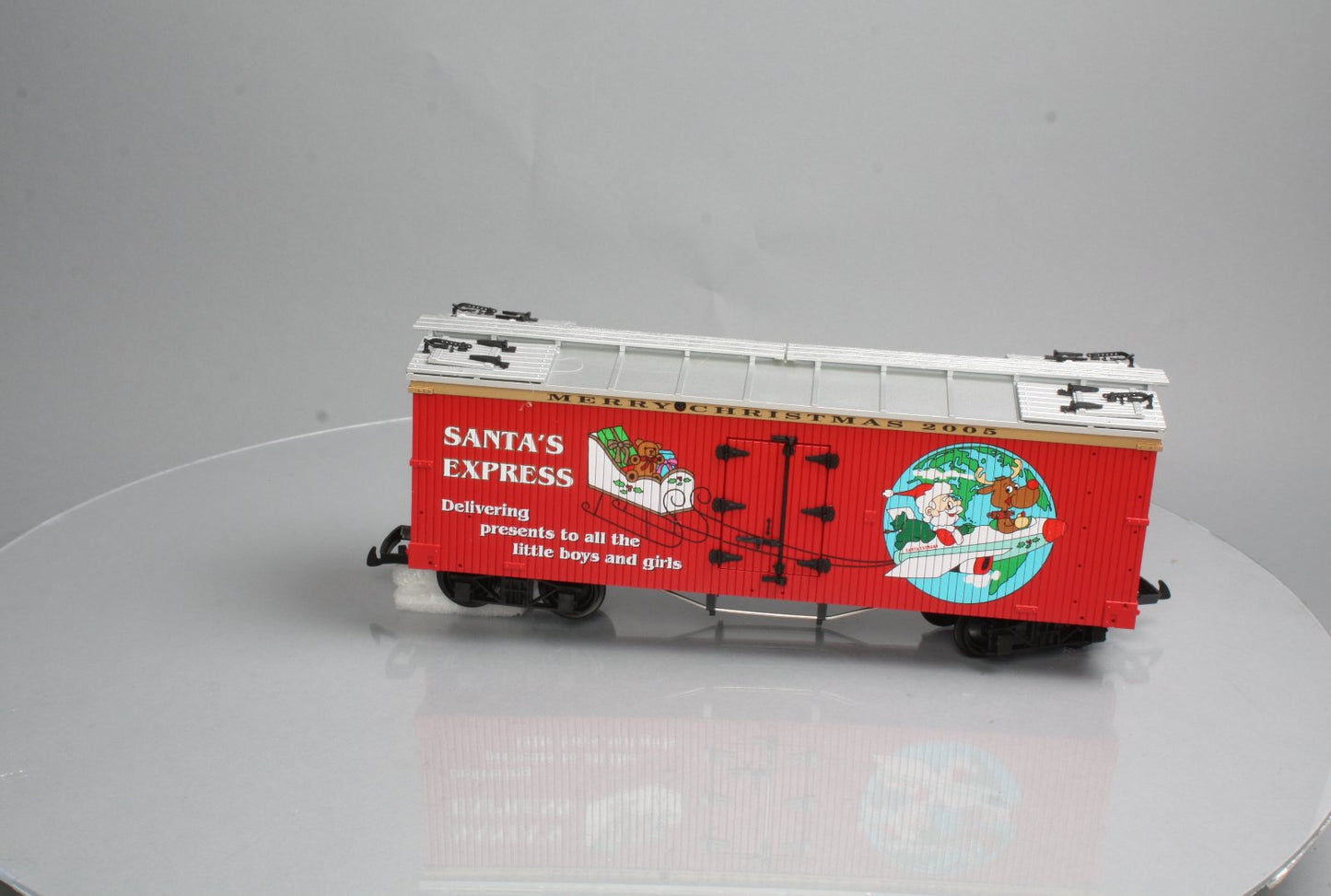 USA Trains 13023 G 2005 Christmas Refrigerator Car