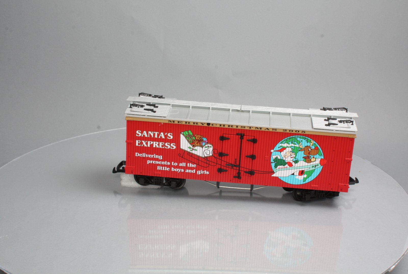 USA Trains 13023 G 2005 Christmas Refrigerator Car