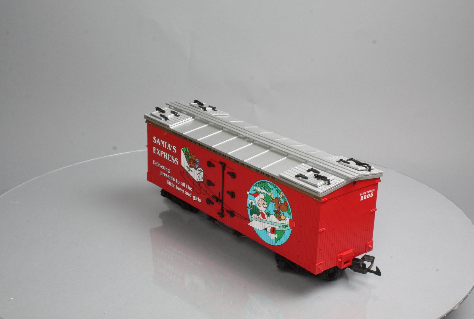 USA Trains 13023 G 2005 Christmas Refrigerator Car