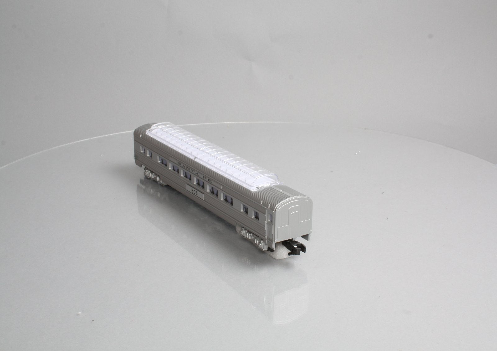 American Flyer 6-49958 S Gauge Santa Fe Streamliner Full Vista Dome Car #503