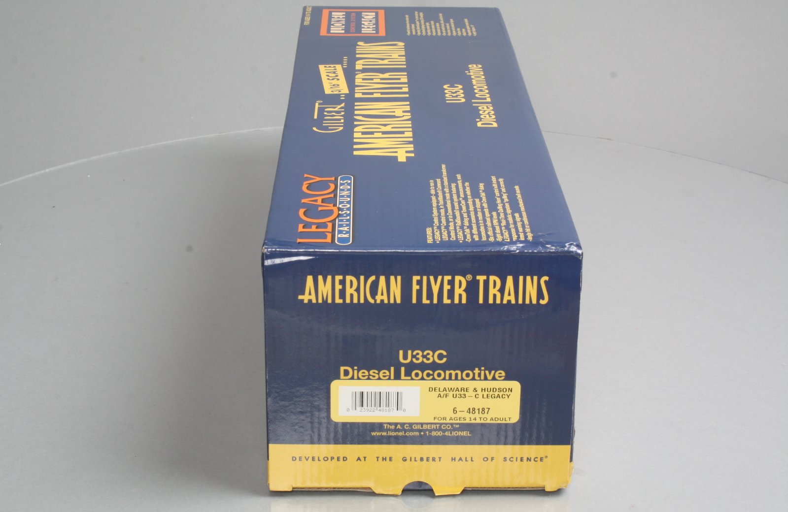 American Flyer 6-48187 S Delaware & Hudson U33-C Diesel Locomotive #755