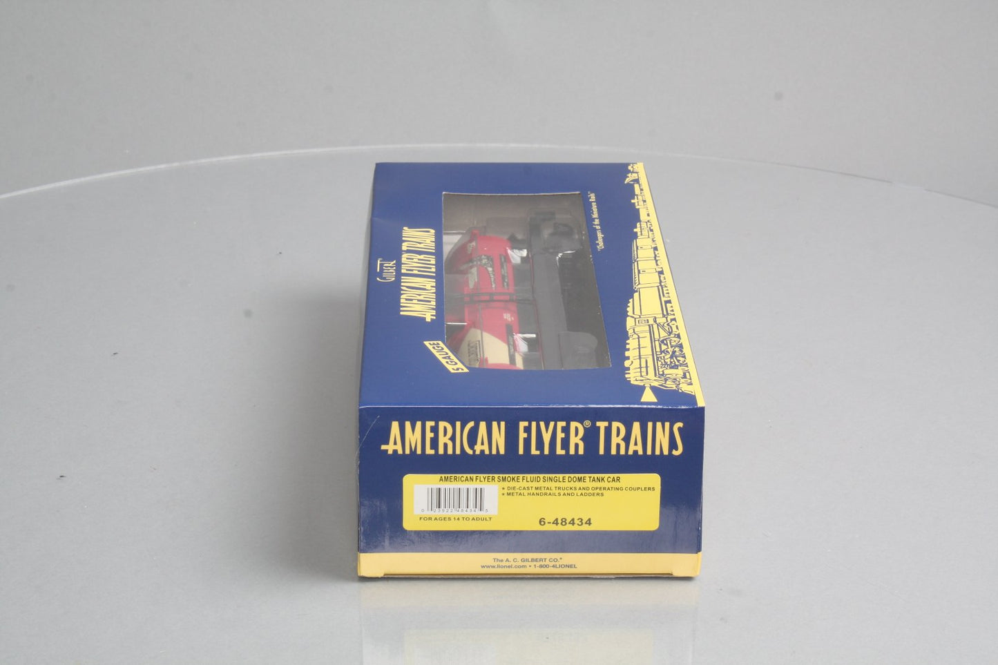 American Flyer 6-48434 S Gauge Smoke Fluid Single-Dome Tank Car