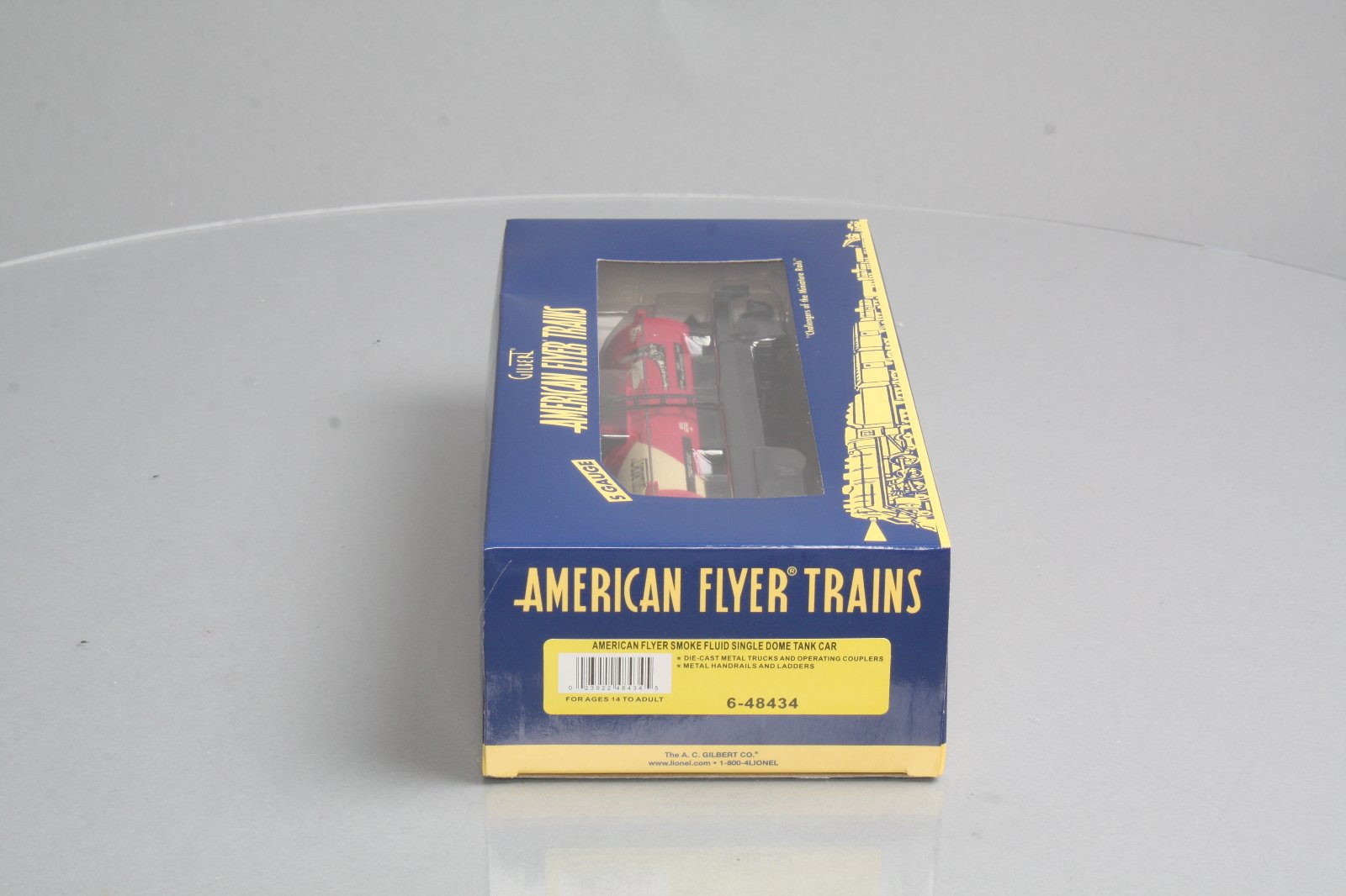 American Flyer 6-48434 S Gauge Smoke Fluid Single-Dome Tank Car