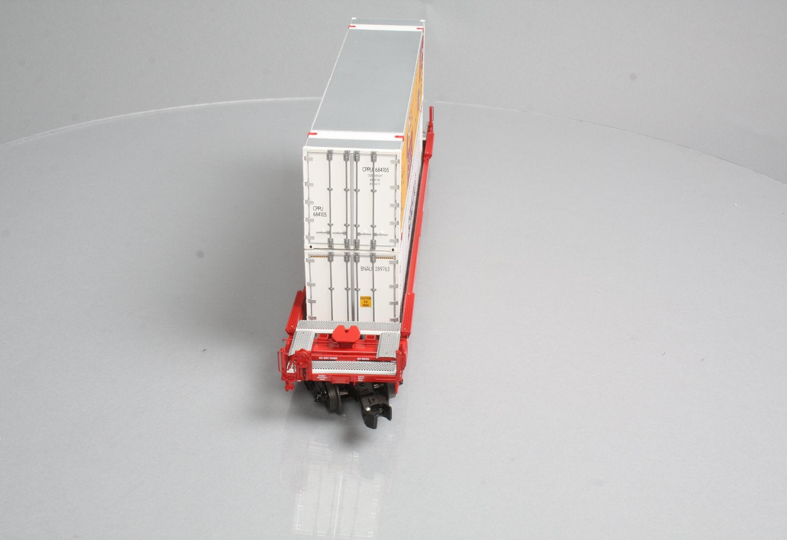 Lionel 6-27520 O Gauge Coe Rail Husky Stack w/Containers