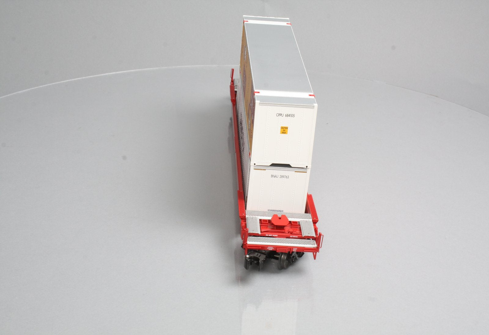 Lionel 6-27520 O Gauge Coe Rail Husky Stack w/Containers