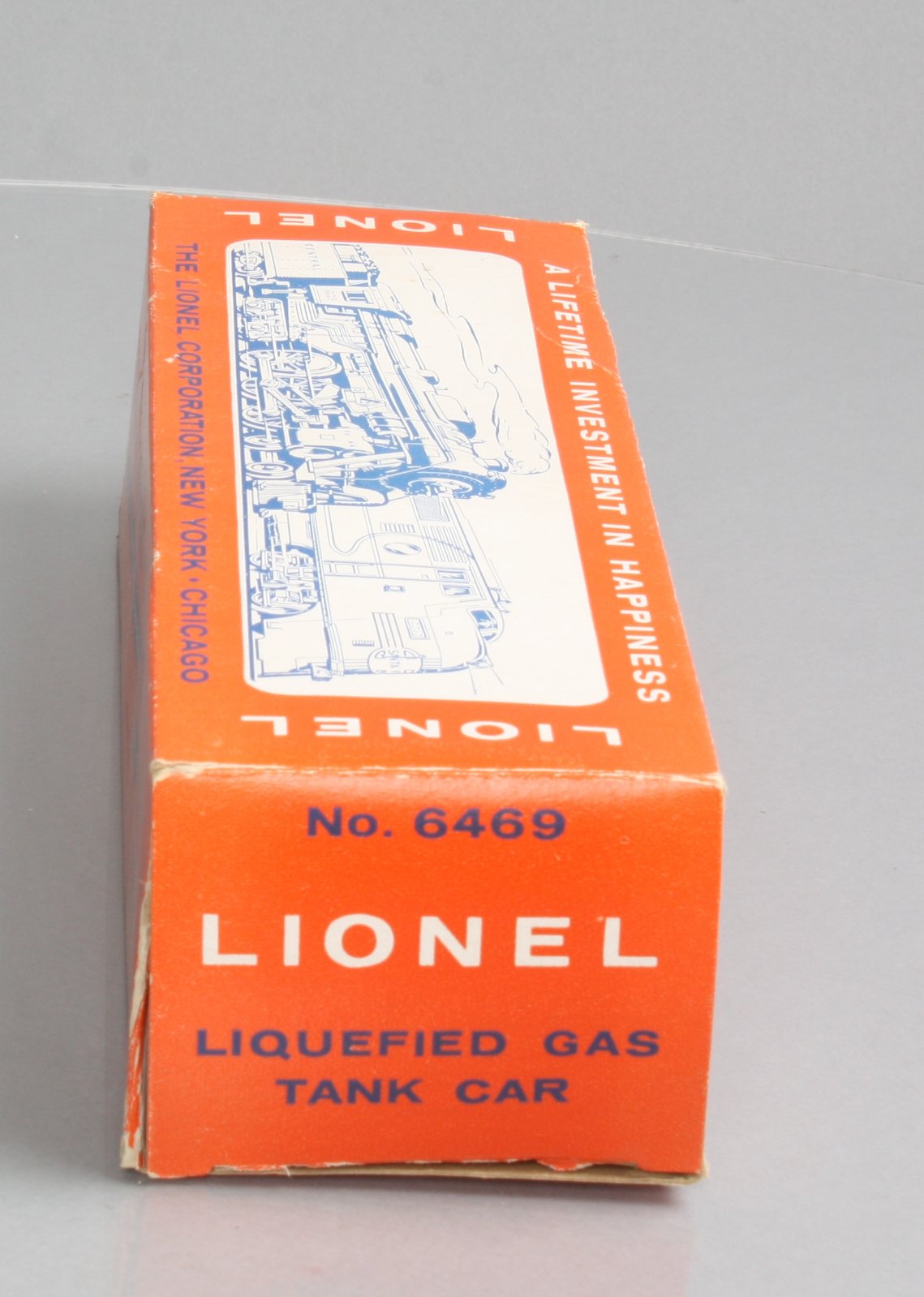 Lionel 6469 Vintage O Bulkhead Car W/Liquefied Gas Cylinder