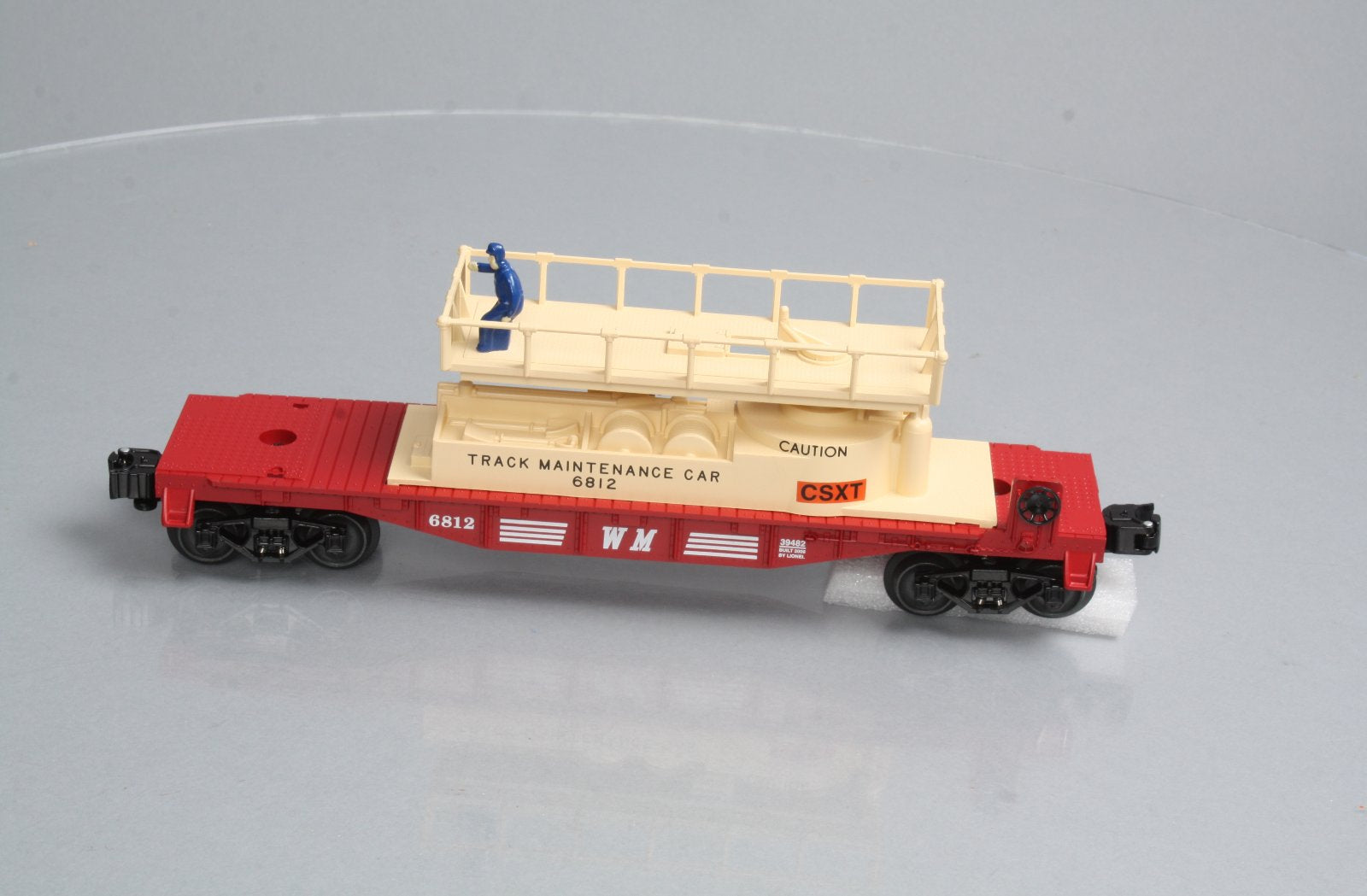 Lionel 6-39482 O Gauge Western Maryland Track Maintenance Car #6812