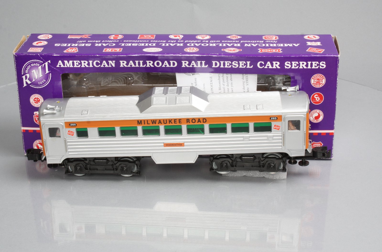 RMT 5163 Milwaukee Rd. BUDDY Powered Diesel Loco #265