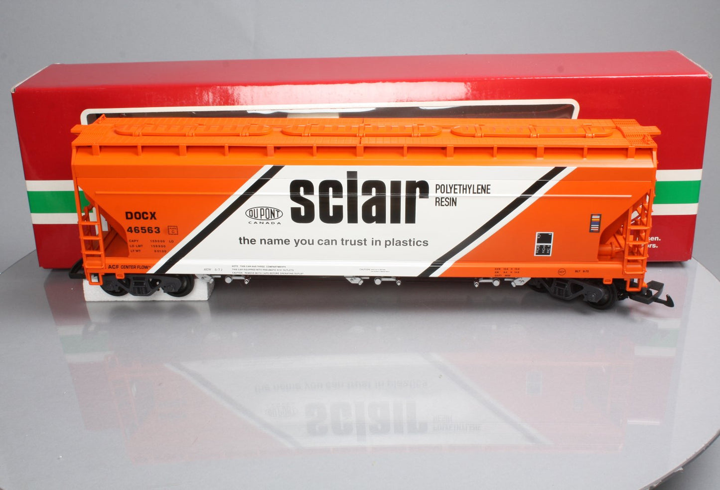 LGB 40823 G Gauge Sclair Center Flow Hopper Car #46563