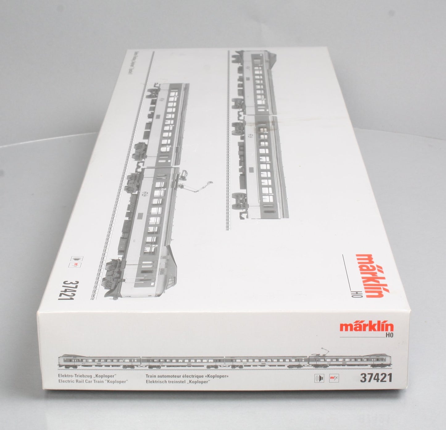 Marklin 37421 HO Scale NS Koploper Railcar Electric Train Set