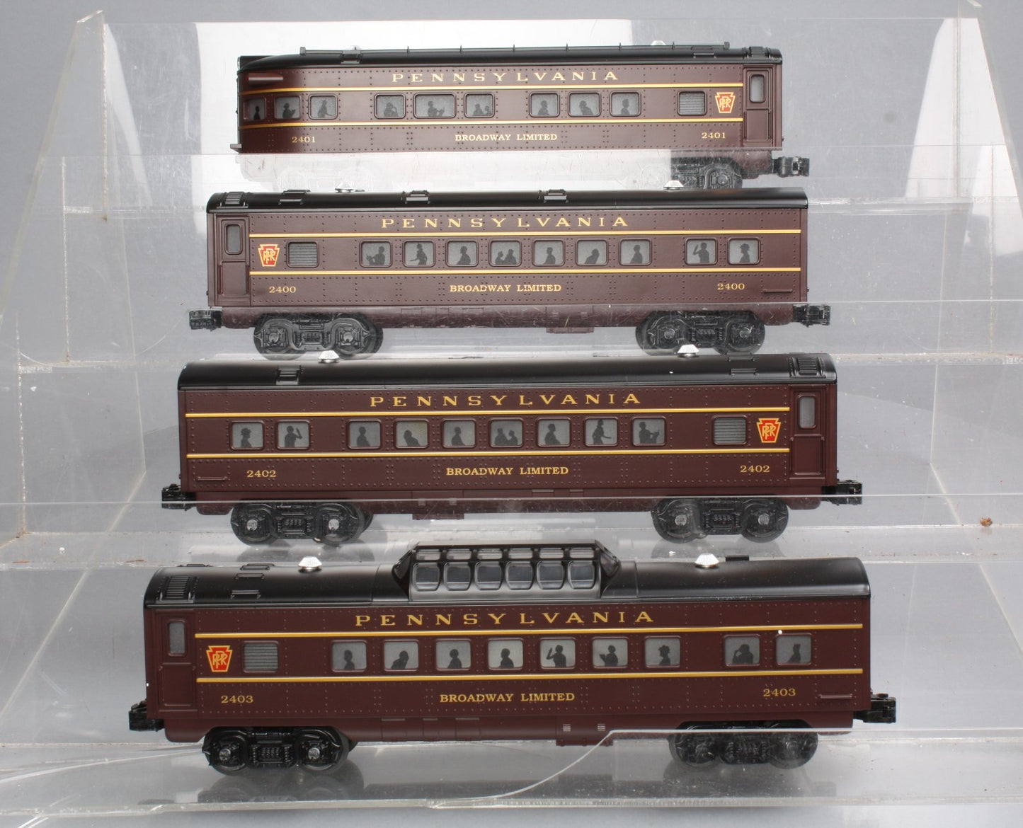 Williams 43254 Pennsylvania Tuscan O27 4-Car Passenger Set
