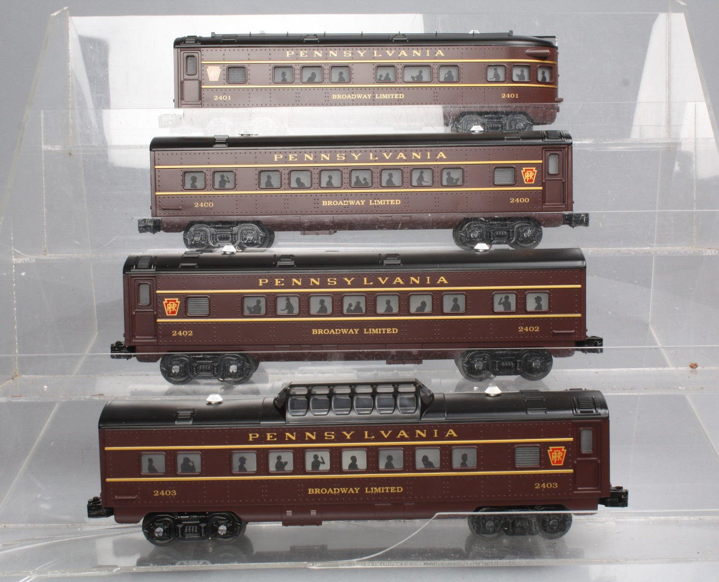 Williams 43254 Pennsylvania Tuscan O27 4-Car Passenger Set