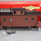 Bachmann 93870 G Undecorated Wooden Caboose - Metal Wheels