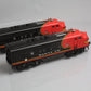 Williams 20196 O Santa Fe Red/Black F-3 AA Diesel Locomotive Set