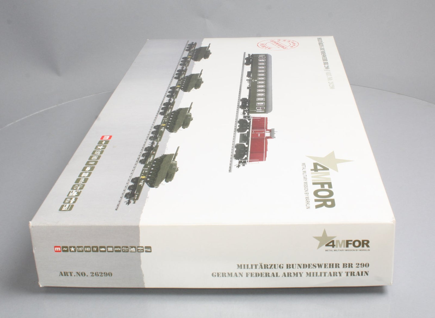 Marklin 26290 German Military HO Gauge Diesel Train Set